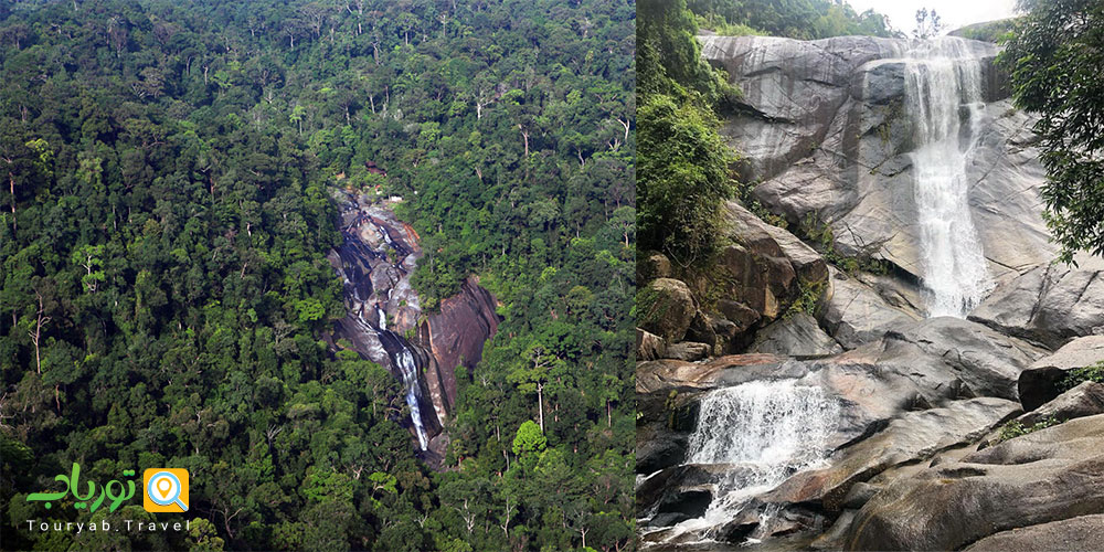 آبشار تلاگا توجو لنکاوی مالزی( آبشار پری ها!)