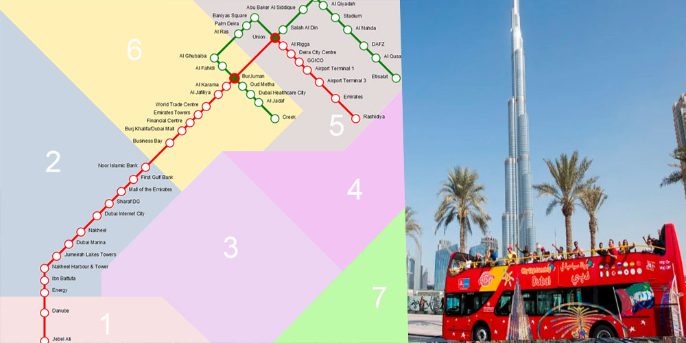 حمل ونقل دبی(مترو،تاکسی اینترنتی و اتوبوس)