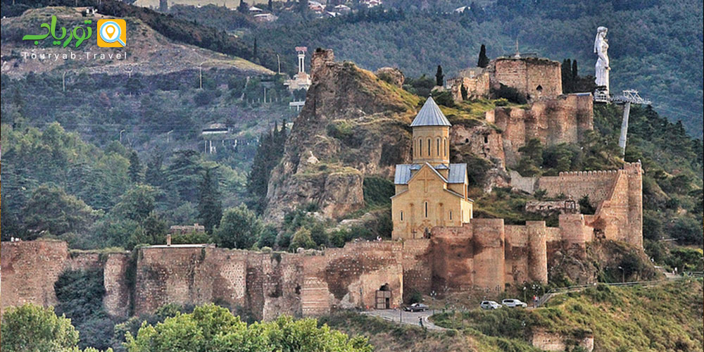 قلعه ناریکالا تفلیس گرجستان (Narikala Fortress )