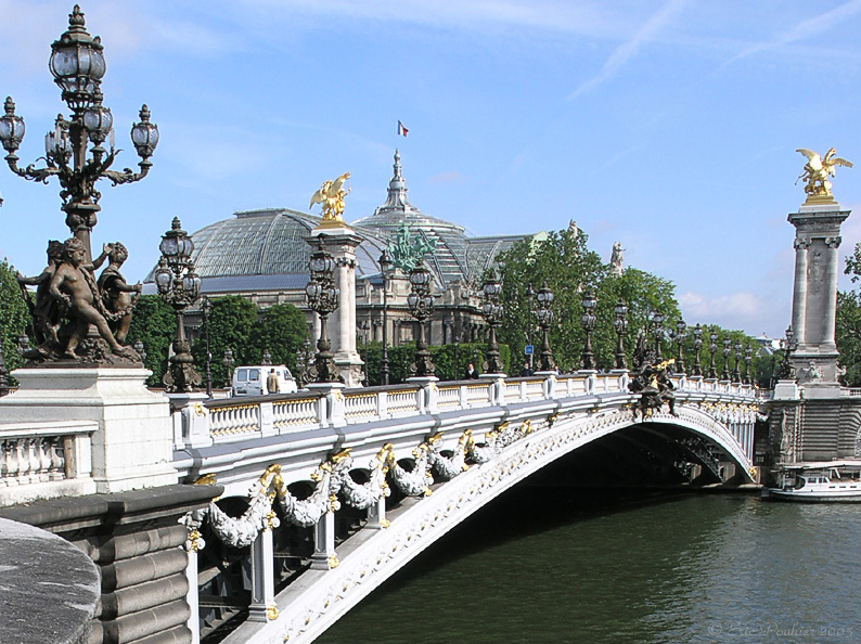 پل الکساندر سوم (نمای زیبای پاریس!)