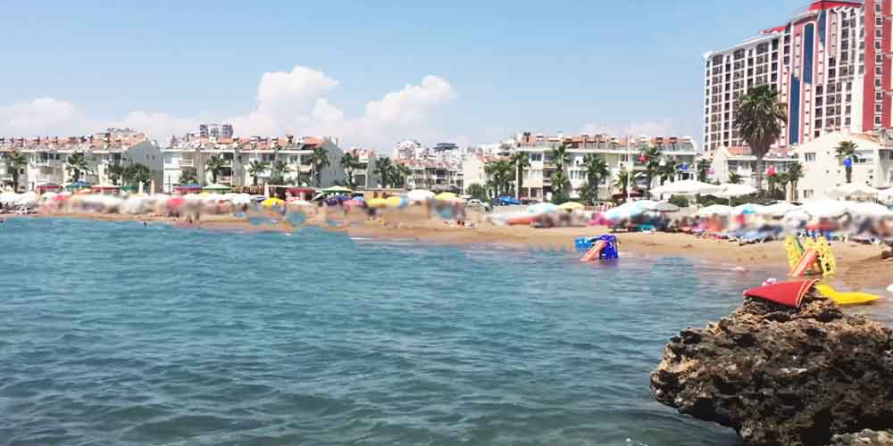 ساحل اورنکوی آنتالیا Örnekköy Beach
