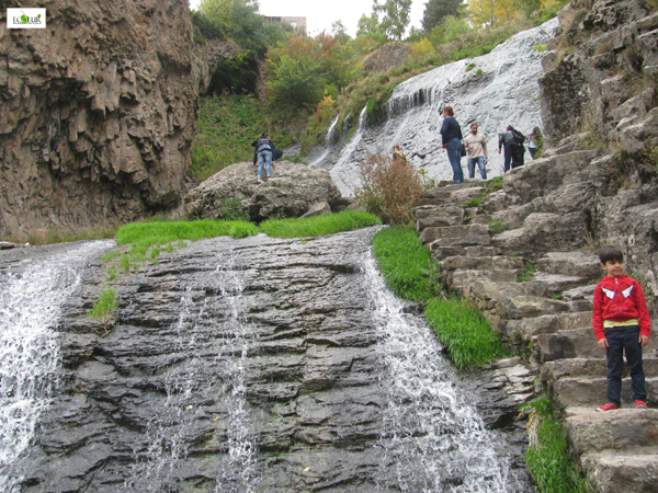 آبشار جرموک ارمنستان(موهای پری دریایی)