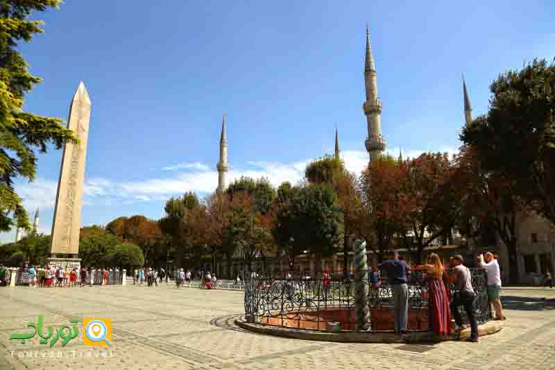 میدان سلطان احمد استانبول(1800 سال قدمت تاریخی)