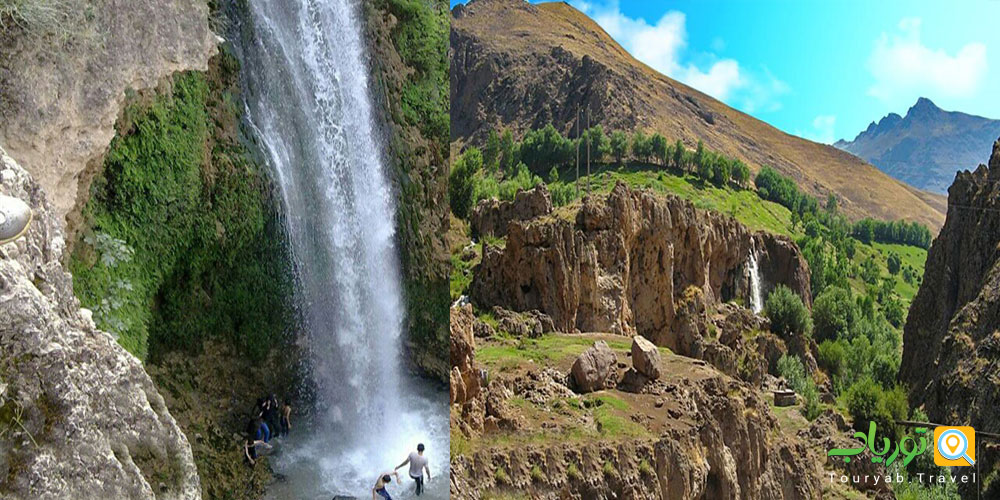 آبشار آبگرم مشهد(طبیعت خراسان)