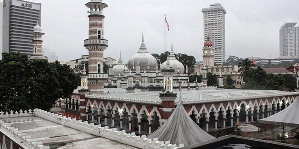 مسجد جامع کوالالامپور مالزي
