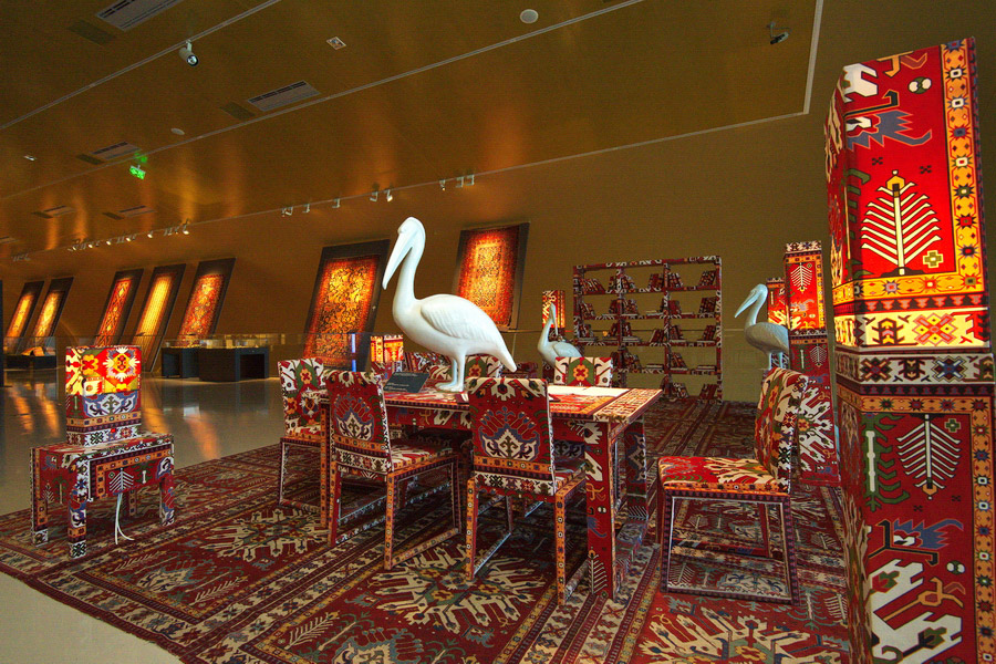 موزه فرش باکو آذربایجان