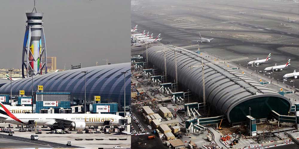 فرودگاه جالب دبی شبیه مرکز خرید است
