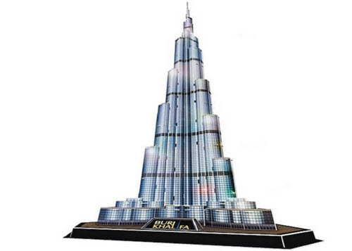 راهنمای سفر به دبی - مجسمه برج خلیفه